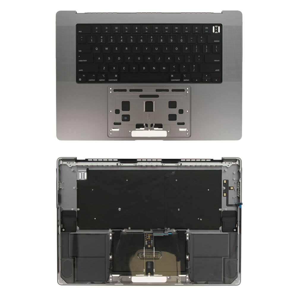 Top Case ANSI en-US incl. Battery - Space Gray, Apple MacBook Pro 16 (2023)