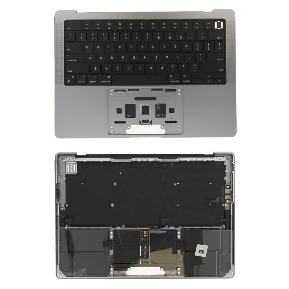 Top Case ANSI en-US incl. Battery - Space Gray, Apple MacBook Pro 14 (2023)