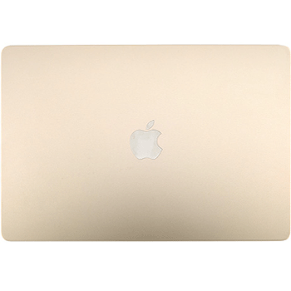 Display incl. frame (Original) - Gold, Apple MacBook Air 15 (2025)