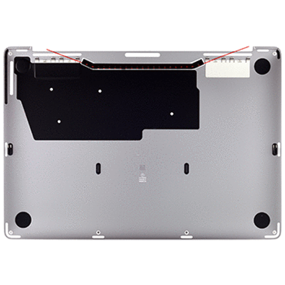 Bottom Case (Original) - Grey, Apple MacBook Pro 13 (2020)