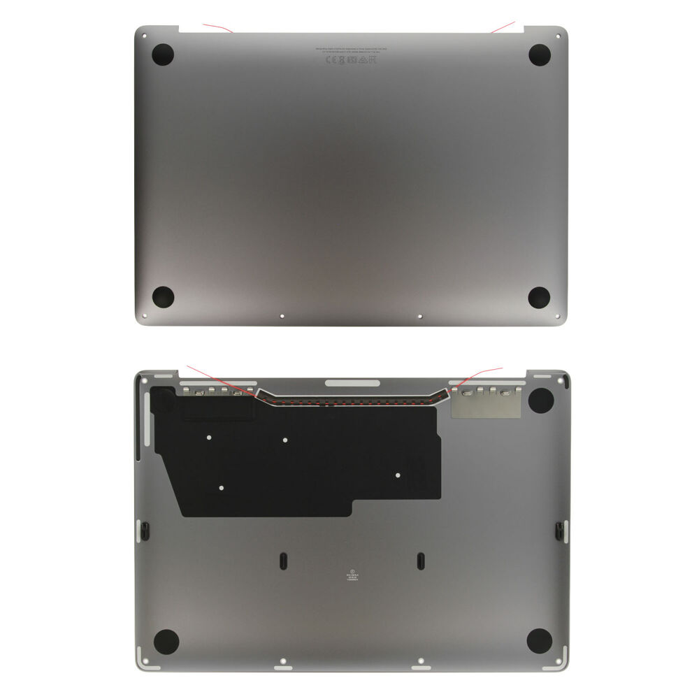 Bottom Case (Original) - Grey, Apple MacBook Pro 13 (2022)
