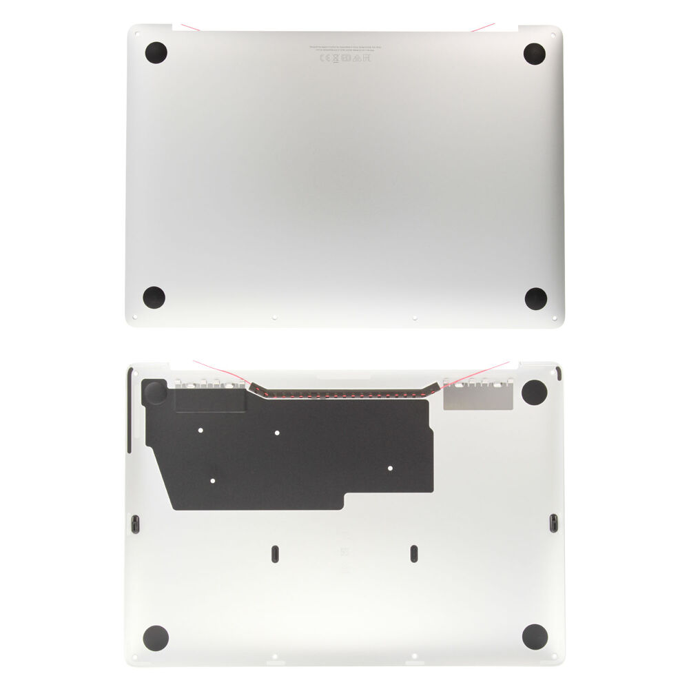Bottom Case (Original) - Silver, Apple MacBook Pro 13 (2022)