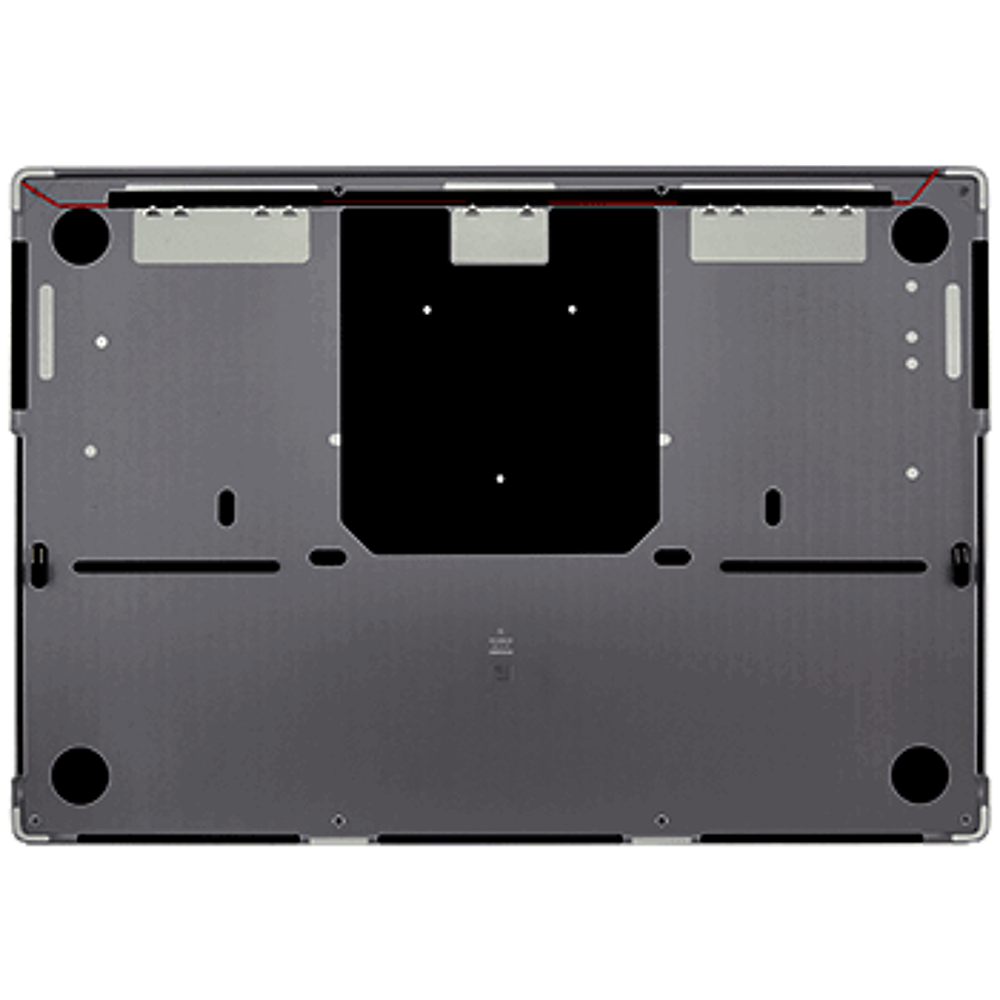 Bottom Case (Original) - Black, Apple MacBook Pro 16 (Nov 2023)