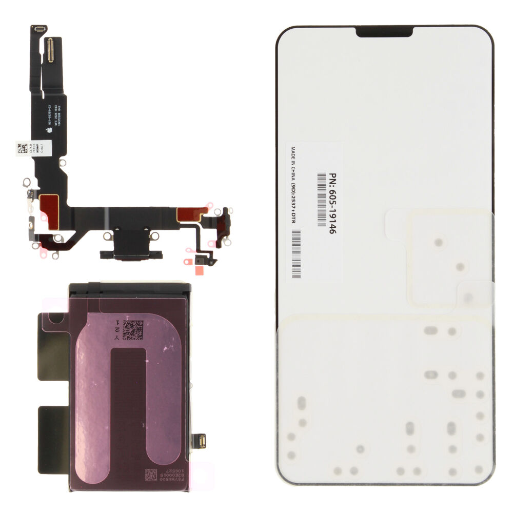 Dock Connector incl. Battery (Original) - Black, Apple iPhone 17