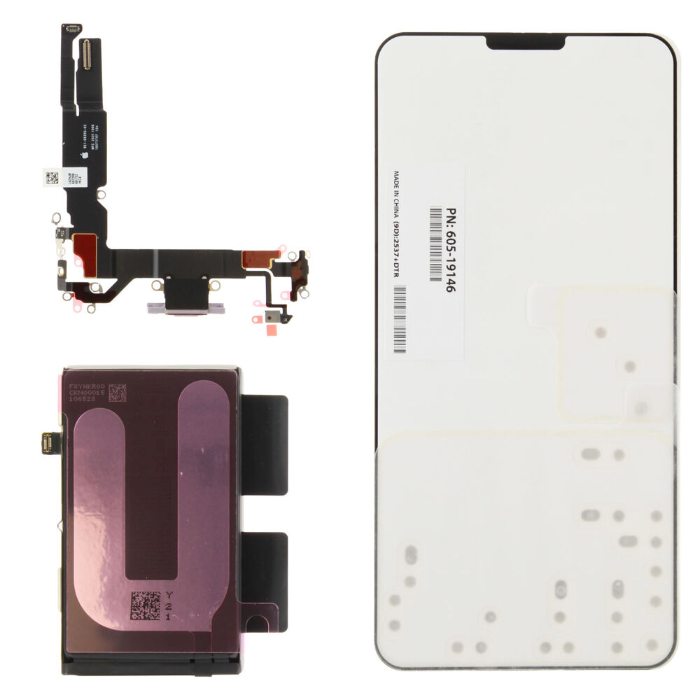 Dock Connector incl. Battery (Original) - Purple, Apple iPhone 17