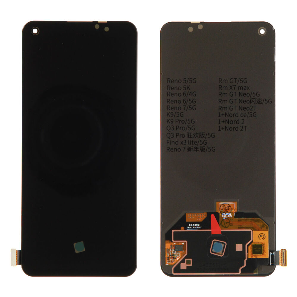 Display excl. frame (Compatible), For Realme GT 5G; RMX2202