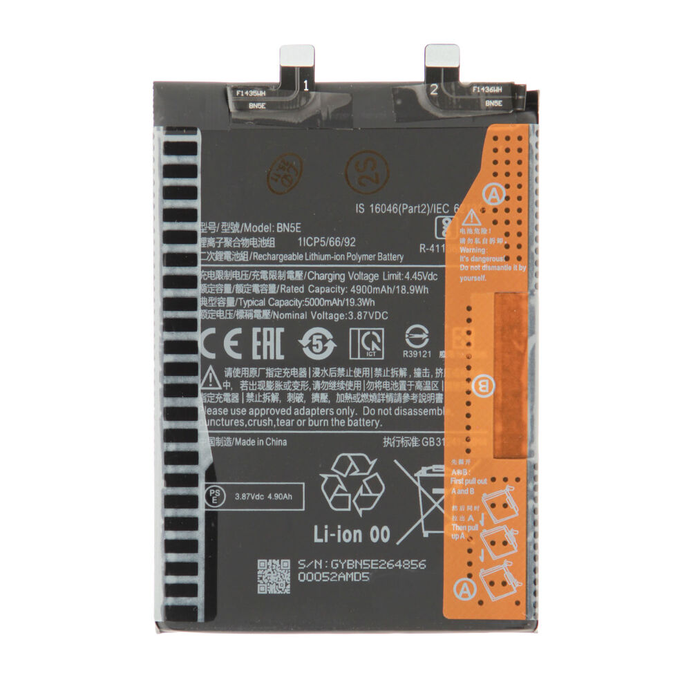 Battery (Compatible), For Xiaomi Redmi Note 11 Pro / Redmi Note 11 Pro (5G) / Poco X4 Pro (5G); BN5E