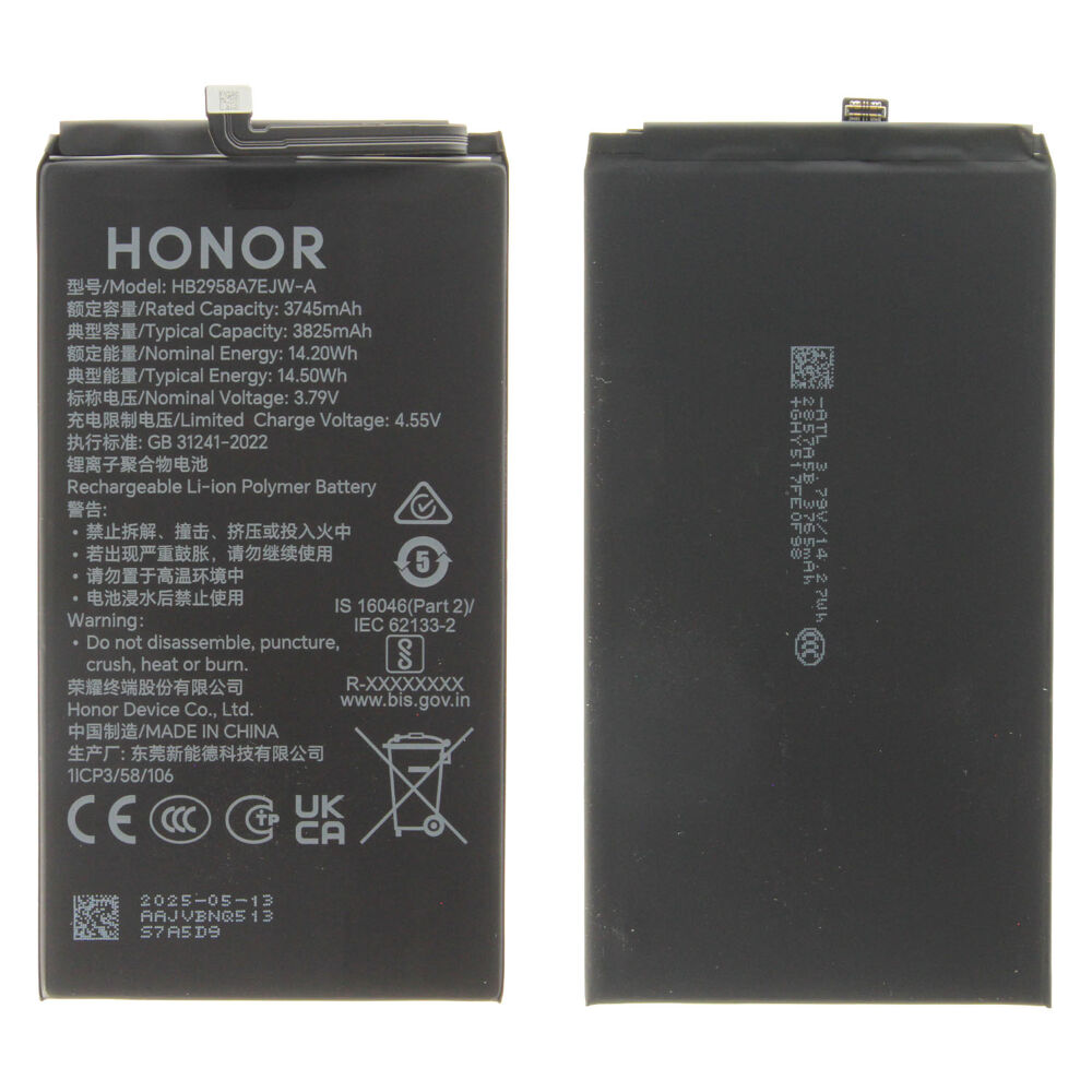 Módulo Pantalla Battery (Original), Honor Magic V5 Original Service Pack