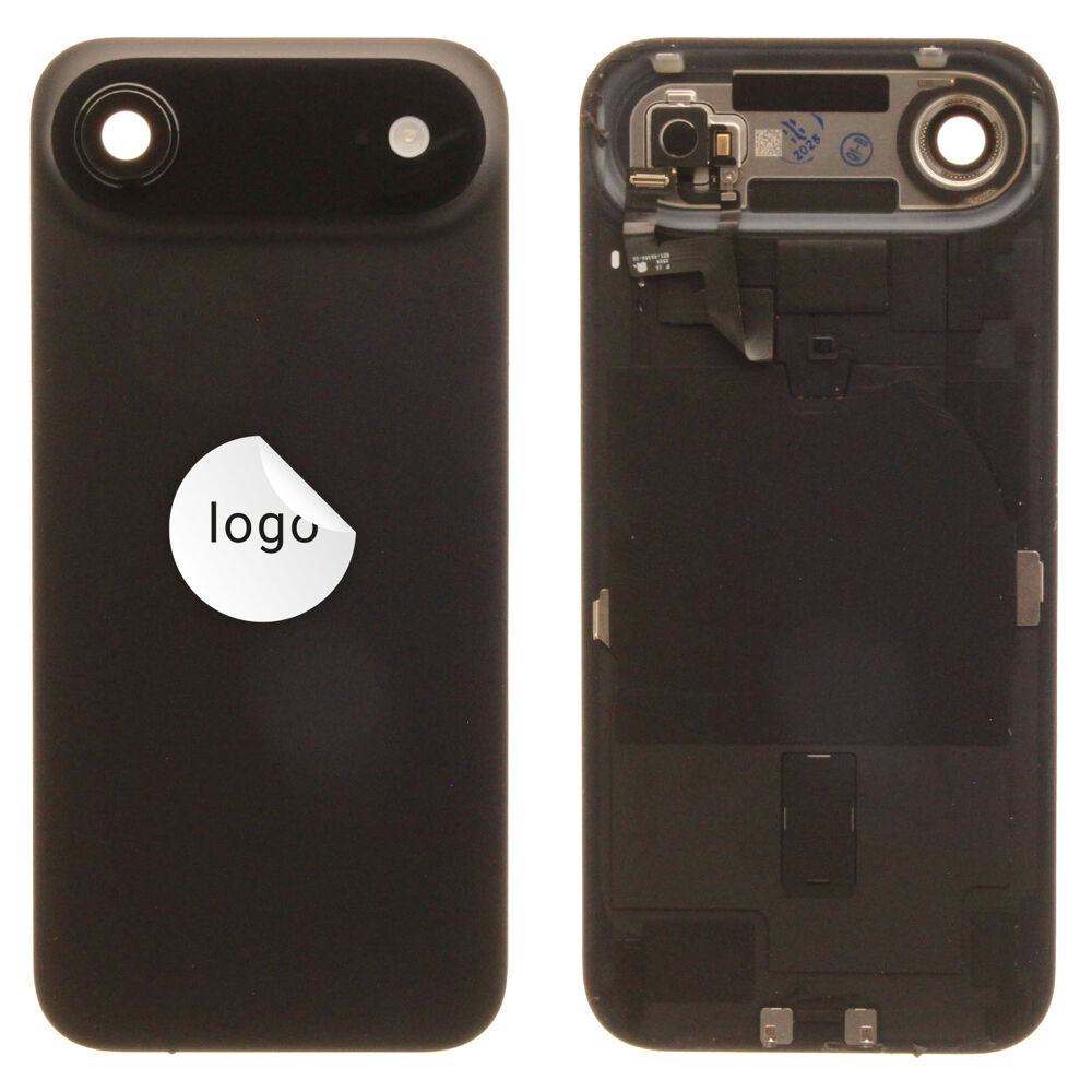 Back Glass (Pulled A) - Black, For iPhone 17 Air