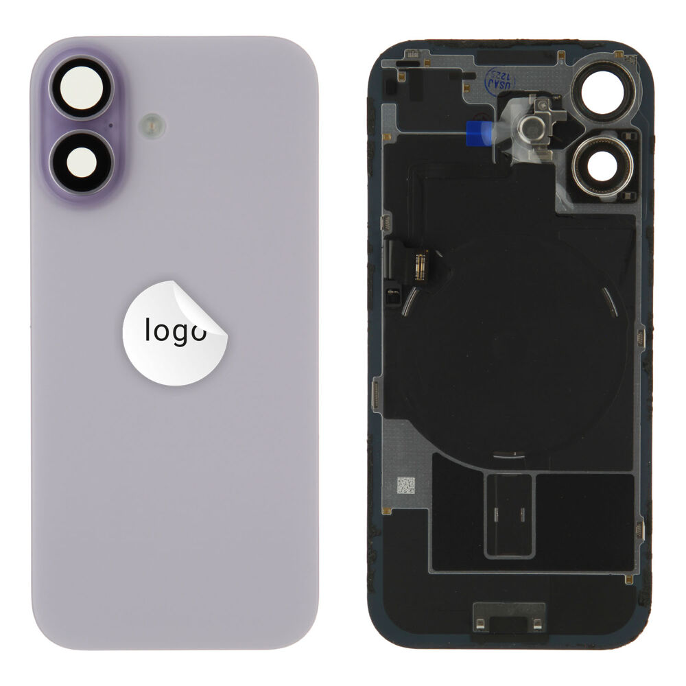 Back Glass (Pulled A) - Purple, For iPhone 17