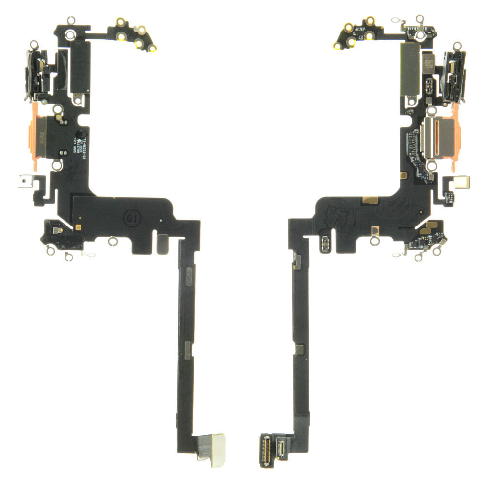 Dock Connector (Pulled) - Orange, For iPhone 17 Pro