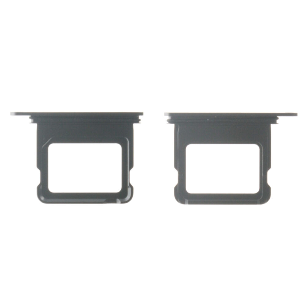Keyset + Simcard Tray (Pulled) - Black, For iPhone 17