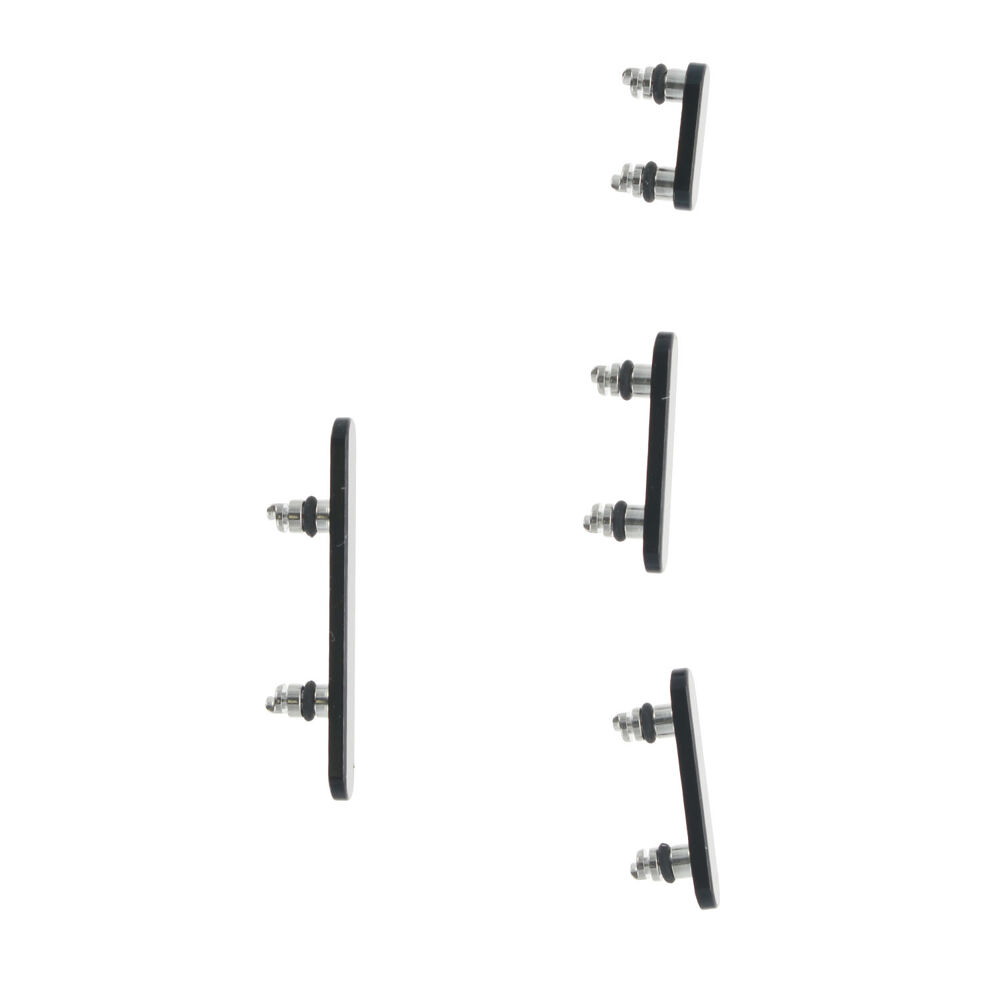 Keyset + Simcard Tray (Pulled) - Black, For iPhone 17 Air