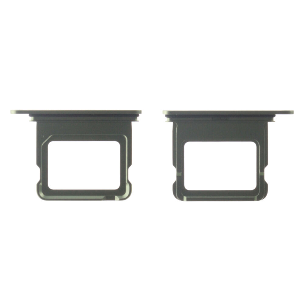 Keyset + Simcard Tray (Pulled) - Green, For iPhone 17