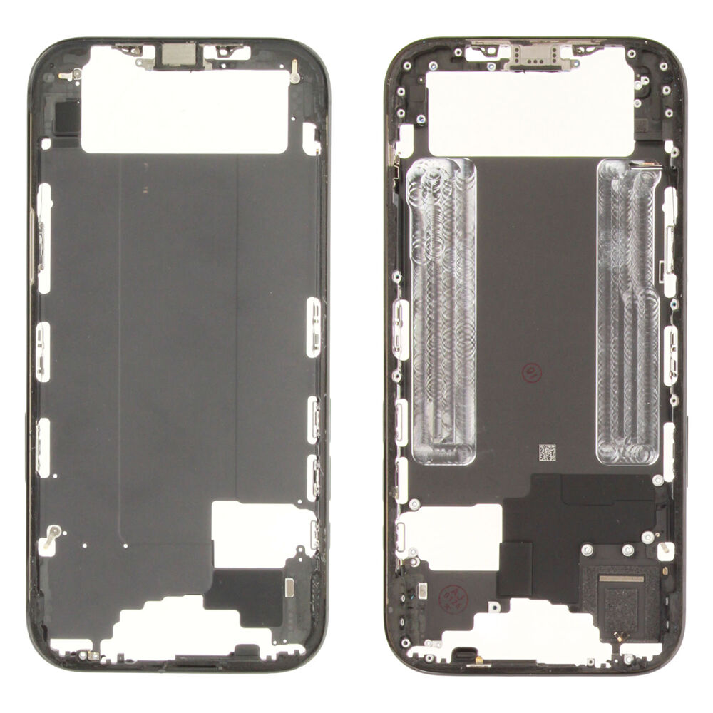 Middle frame (Pulled) - Black, For iPhone 17 Air