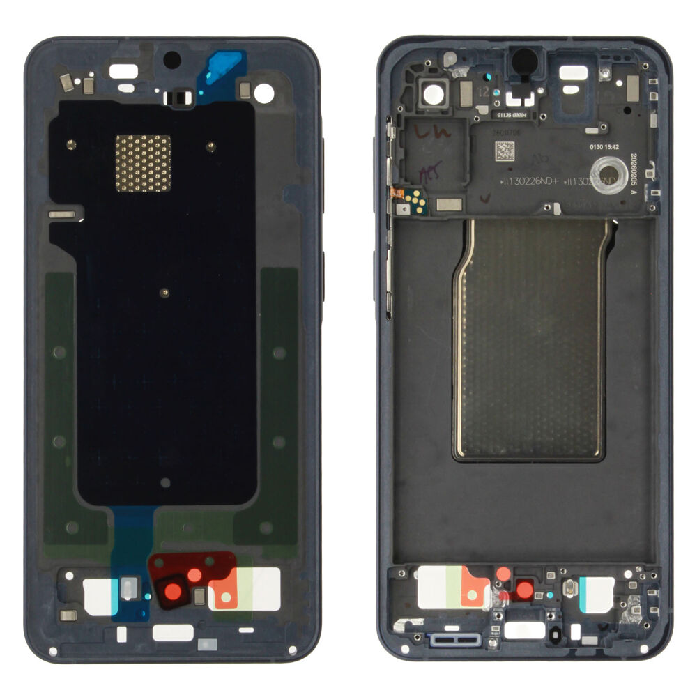 Middle frame (Original) - Dark Blue, Samsung Galaxy A57; SM-A576