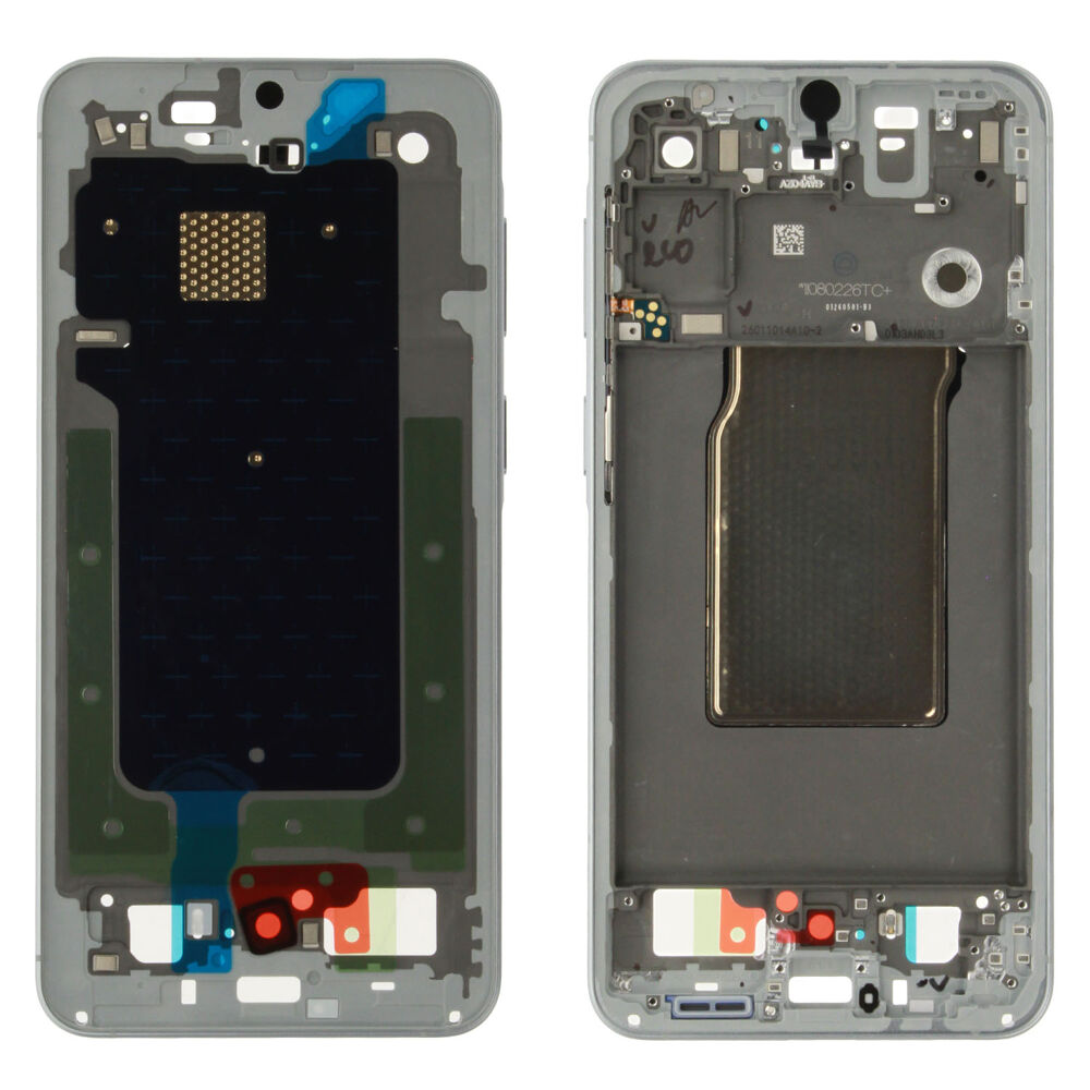 Middle frame (Original) - Light Blue, Samsung Galaxy A57; SM-A576