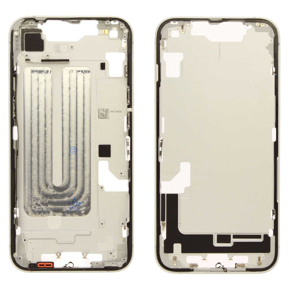 Middle frame (Pulled) - White, For iPhone 17e