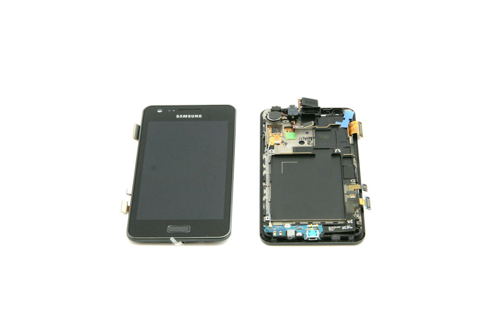Módulo Pantalla Display incl. adhesive (Original) - Grey, Samsung Galaxy S2; GT-I910 Original Service Pack GH97-12693A