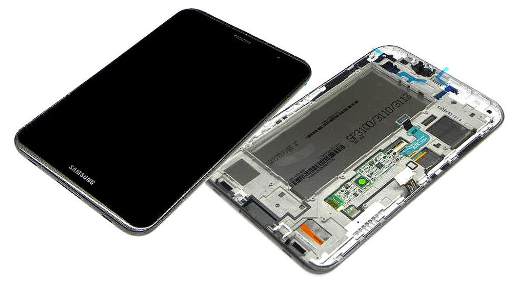 Módulo Pantalla Display (Original) - Black, Samsung Galaxy Tab 2 (7inch); GT-P3100 Original Service Pack GH97-13560A