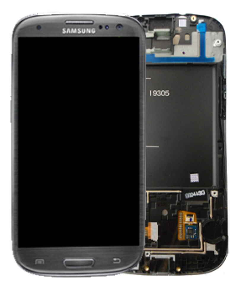 Módulo Pantalla Display excl. adhesive (Original) - Grey, Samsung Galaxy S3; GT-I930 Original Service Pack GH97-14106A