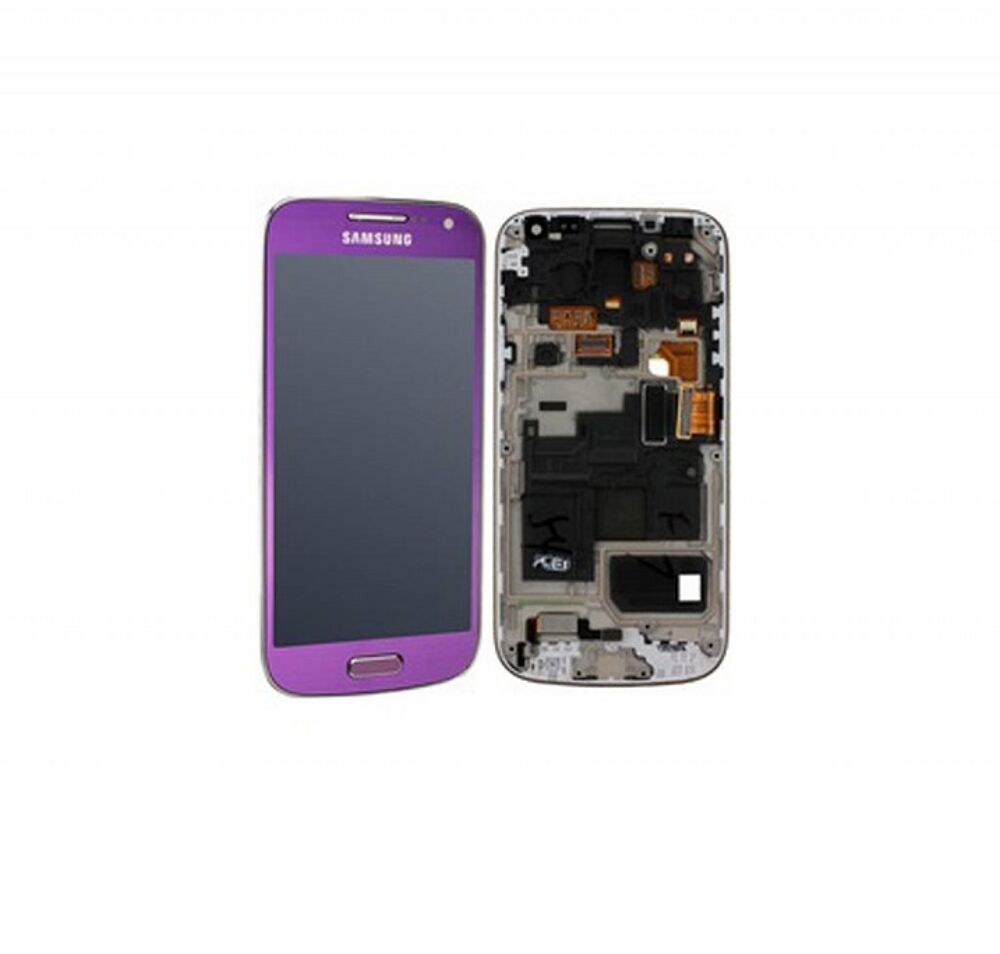 Módulo Pantalla Display (Original) - Purple, Samsung Galaxy S4 mini; GT-I9195 Original Service Pack GH97-14766E