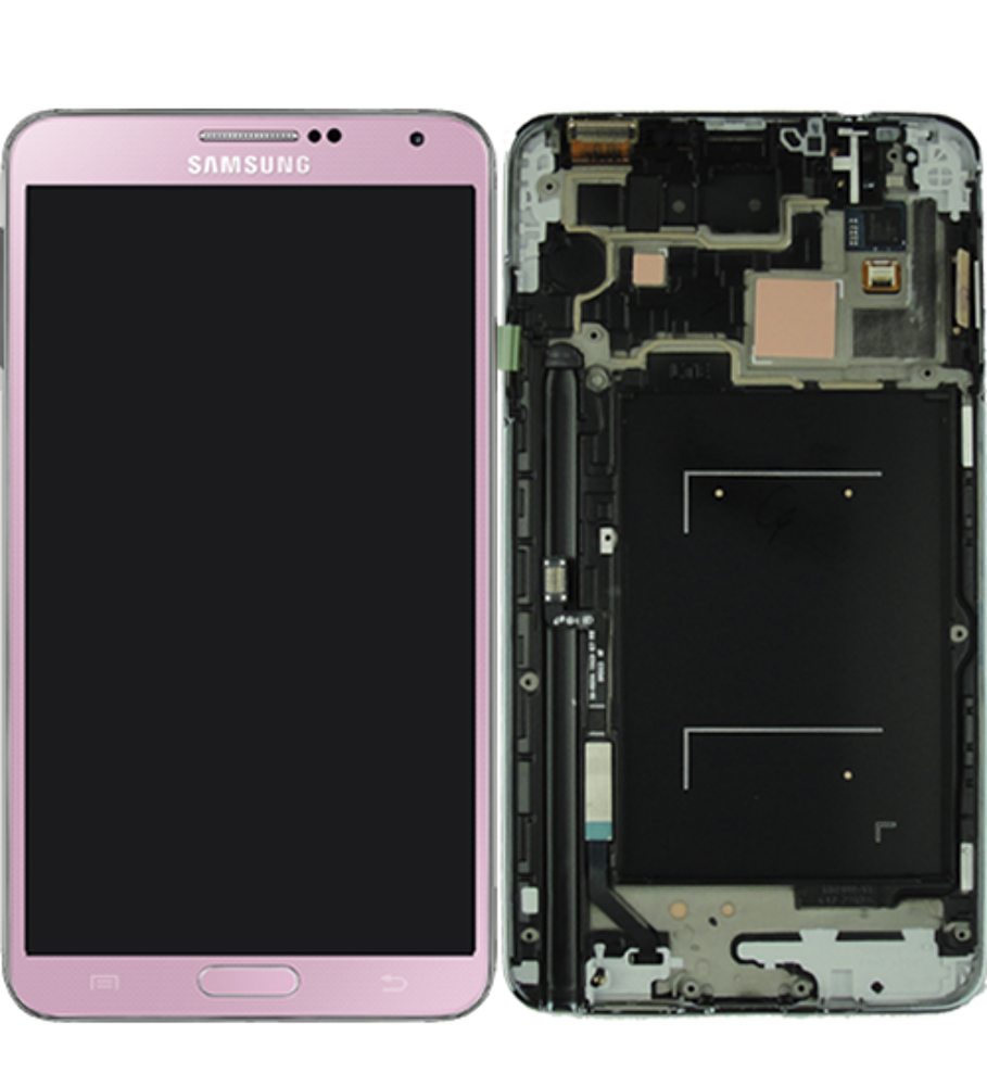 Módulo Pantalla Display (Original) - Pink, Samsung Galaxy Note 3; SM-N9005 Original Service Pack GH97-15107C