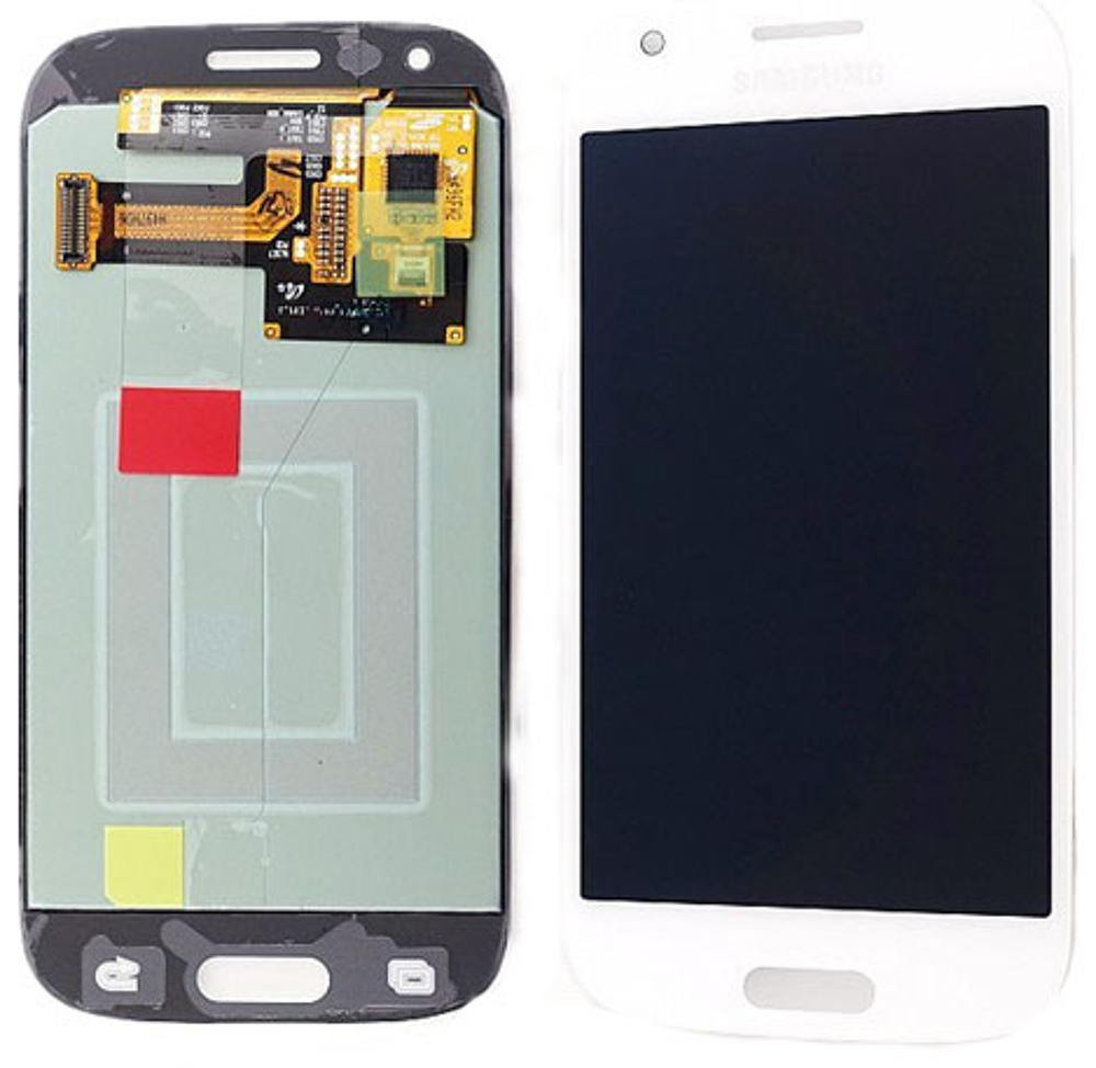 Módulo Pantalla Display incl. adhesive (Original) - White, Samsung Galaxy Ace 4; SM-G357 Original Service Pack GH97-15986A