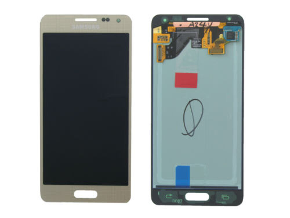 Módulo Pantalla Display incl. adhesive (Original) - Gold, Samsung Galaxy Alpha; SM-G850 Original Service Pack GH97-16386B