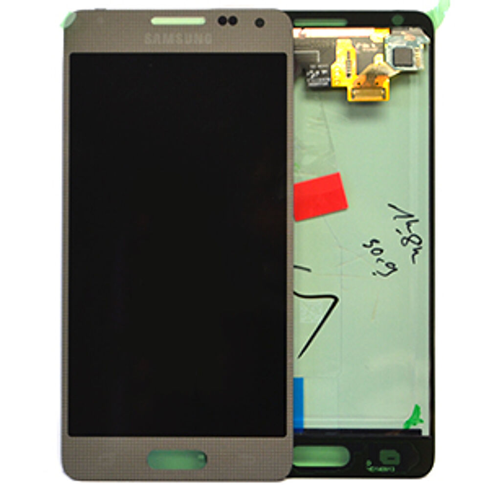 Módulo Pantalla Display incl. adhesive (Original) - Silver, Samsung Galaxy Alpha; SM-G850 Original Service Pack GH97-16386E