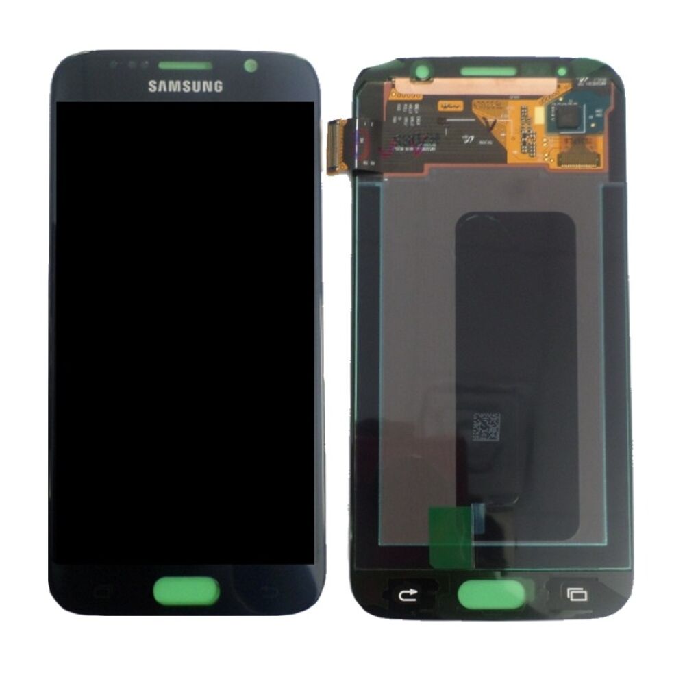 Módulo Pantalla Display incl. adhesive (Original) - Black, Samsung Galaxy S6; SM-G920 Original Service Pack GH97-17260A