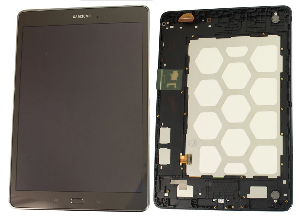 Módulo Pantalla Display excl. adhesive (Original) - Grey, Samsung Galaxy Tab A 9.7inch; SM-T550 Original Service Pack GH97-17400A