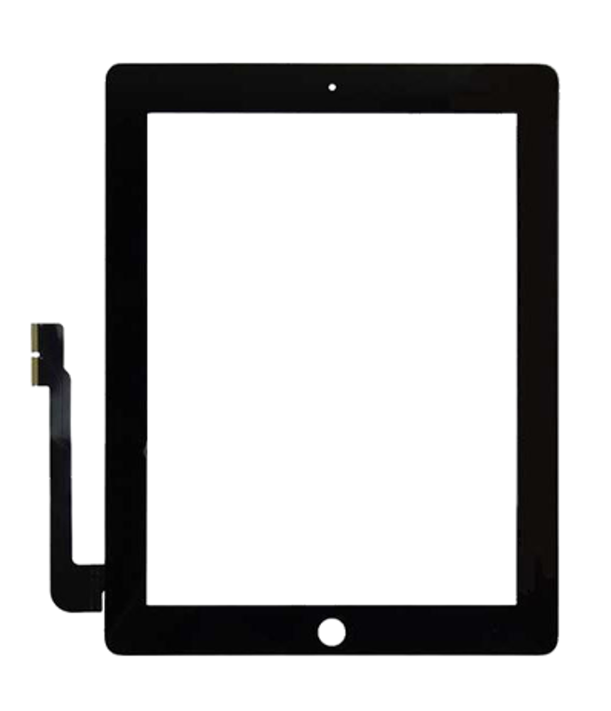 Digitizer (Comapatible) - Black, For iPad 3