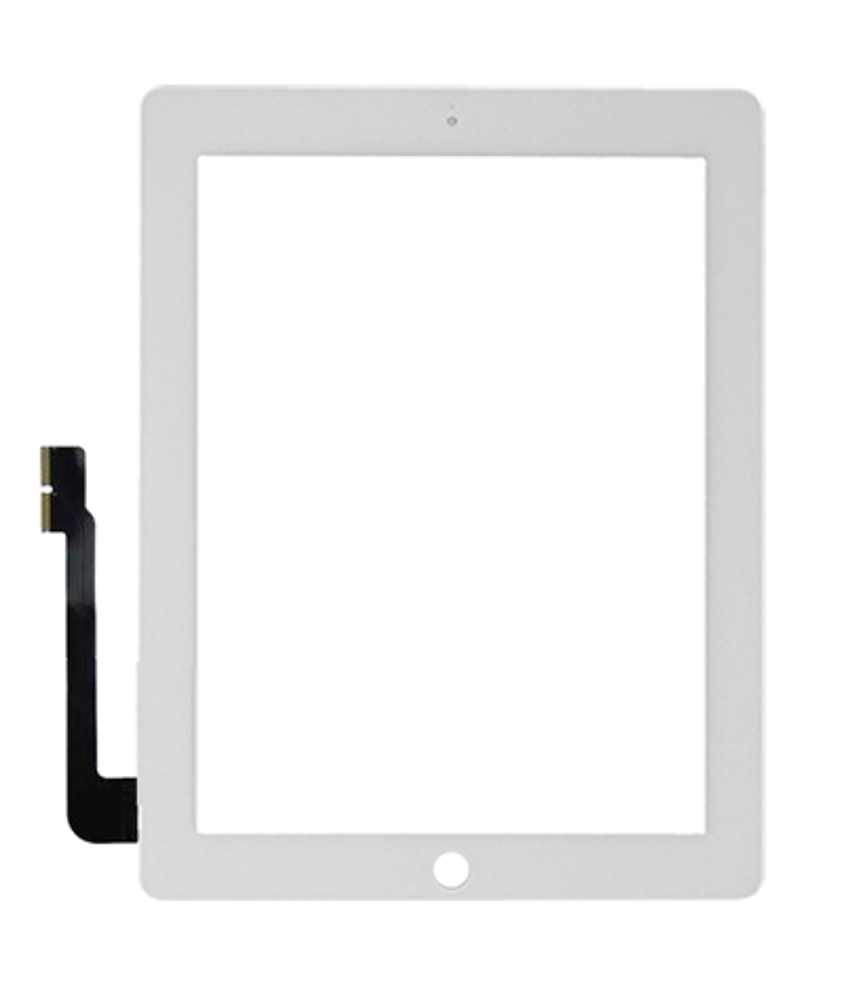 Digitizer (Comapatible) - White, For iPad 3