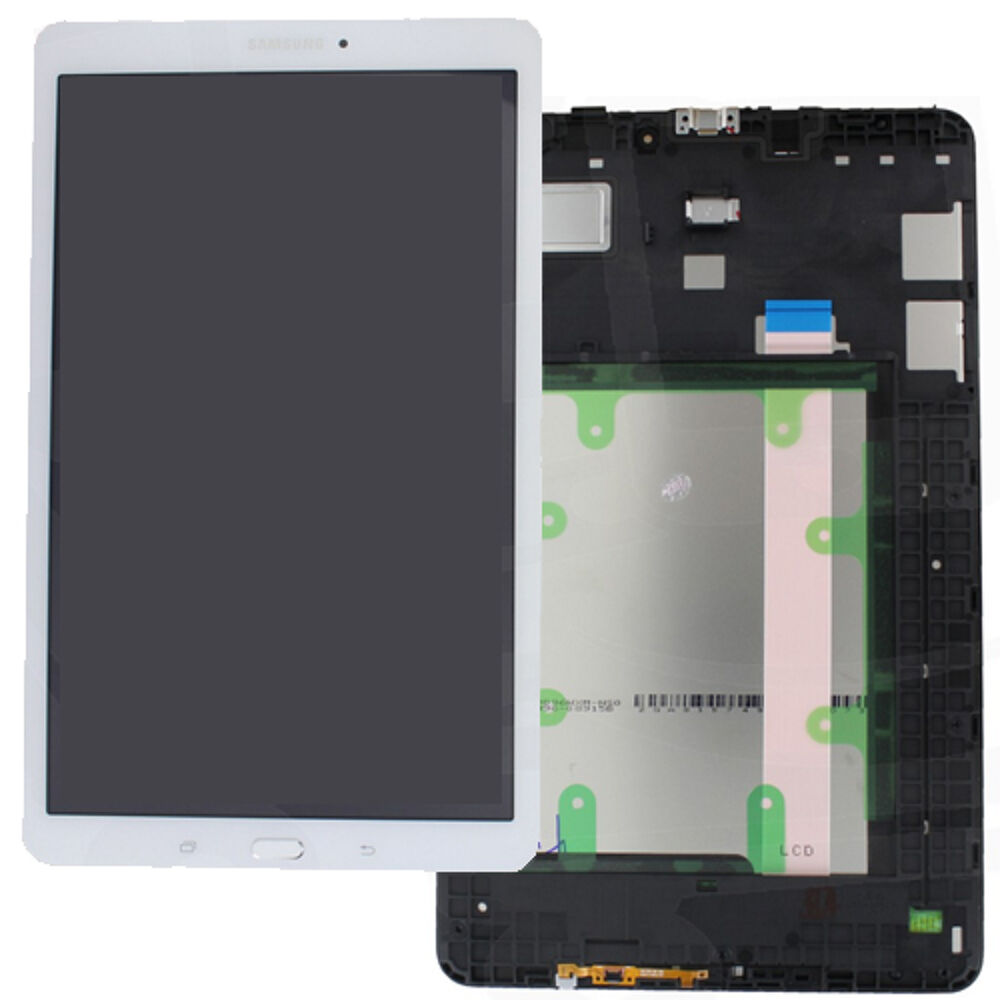 Módulo Pantalla Display excl. adhesive (Original) - White, Samsung Galaxy Tab E; SM-T560 Original Service Pack GH97-17525B