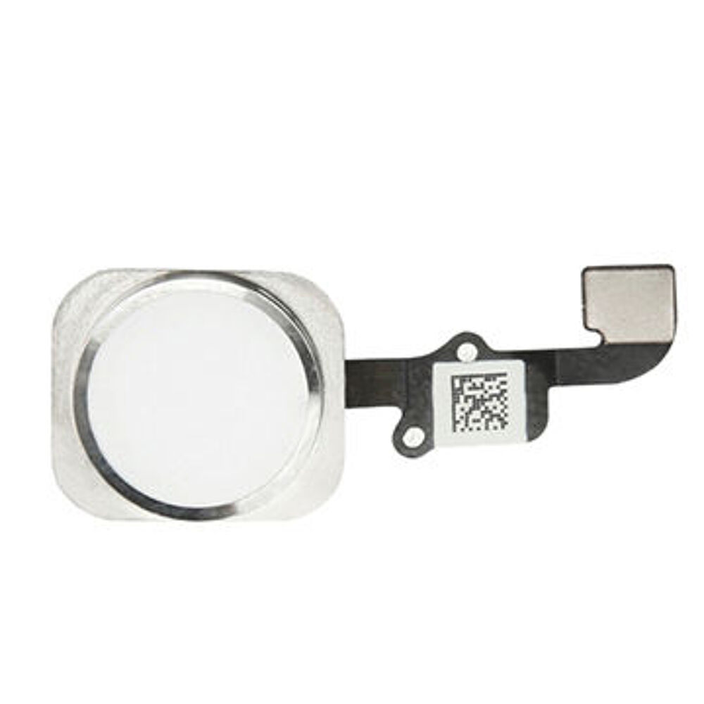 Home Button incl. Flex Cable - Silver, for iPhone 6s