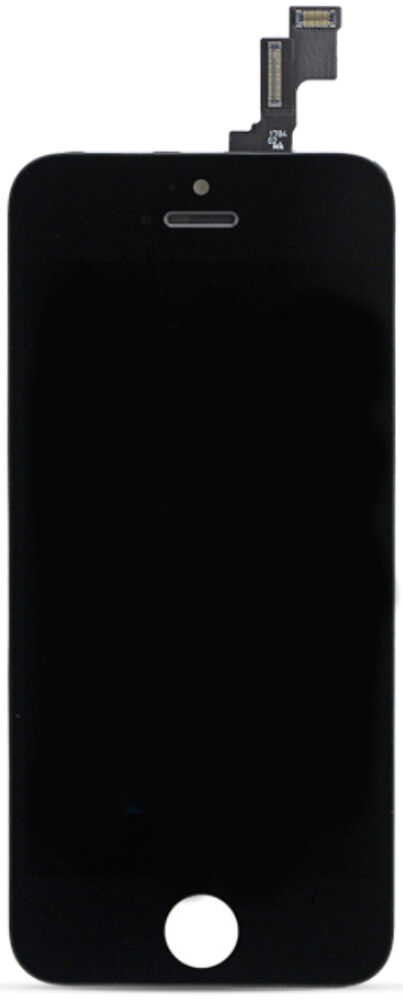 Display incl. small parts (Refurb) - Black, For iPhone 5S/SE