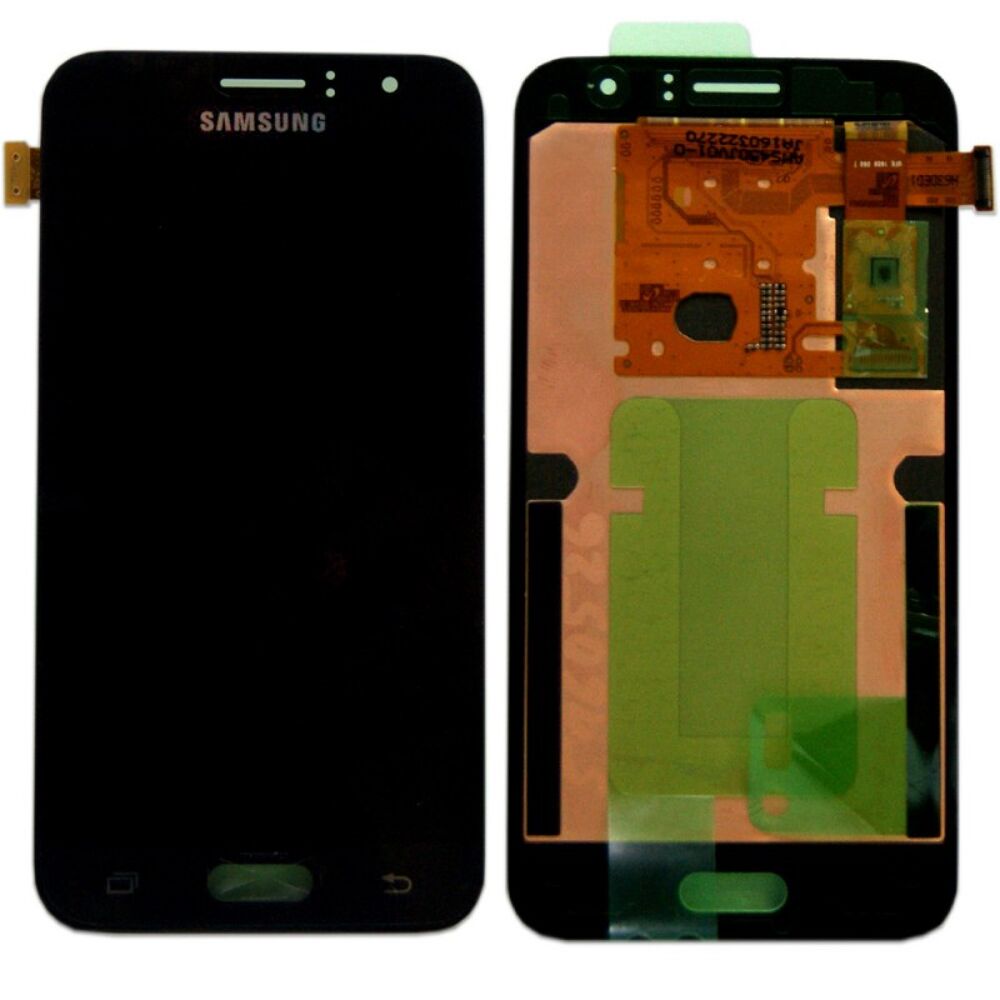 Módulo Pantalla Display incl. adhesive (Original) - Black, Samsung Galaxy J1 (2016); SM-J120 Original Service Pack GH97-18224C