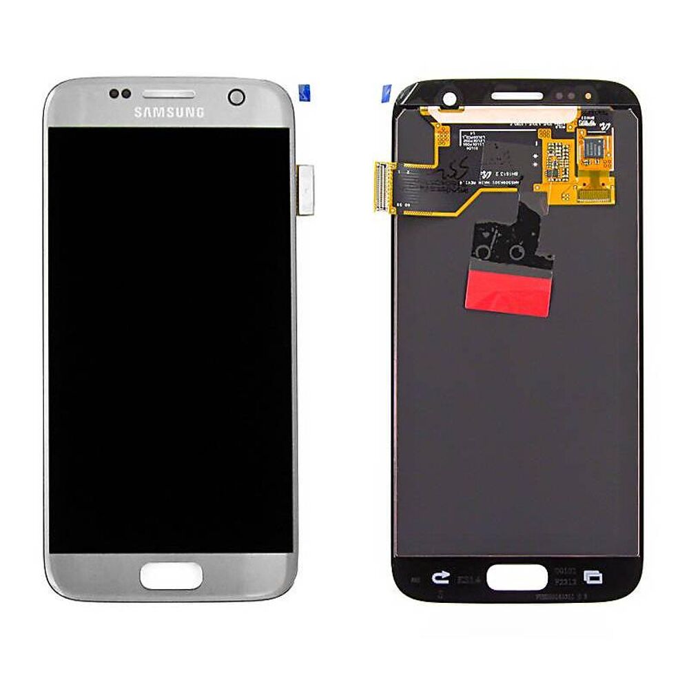 Módulo Pantalla Display excl. adhesive (Original) - Silver, Samsung Galaxy S7; SM-G930 Original Service Pack GH97-18523B