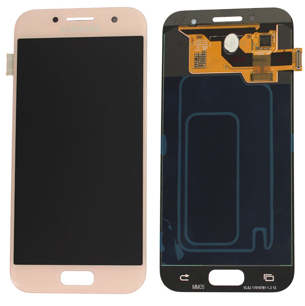Módulo Pantalla Display excl. adhesive (Original) - Pink, Samsung Galaxy A3 (2017); SM-A320 Original Service Pack GH97-19732D