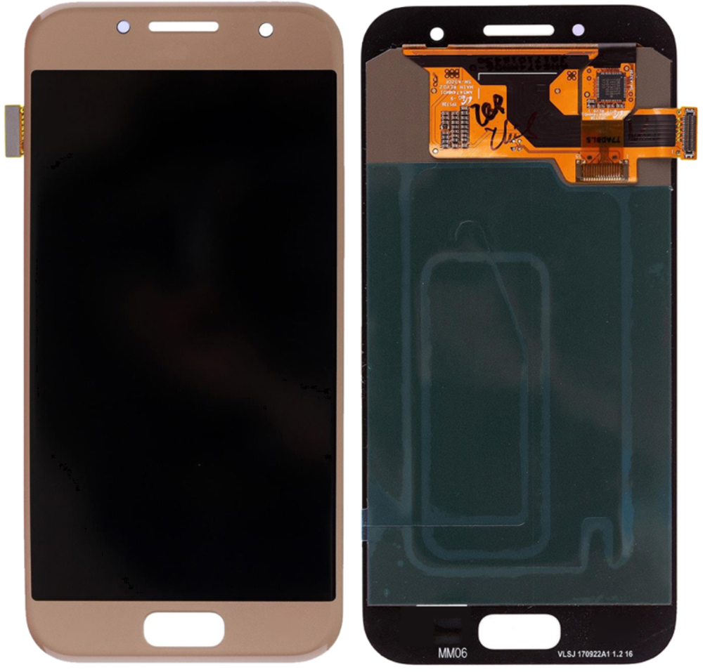 Módulo Pantalla Display excl. adhesive (Original) - Gold, Samsung Galaxy A3 (2017); SM-A320 Original Service Pack GH97-19732B