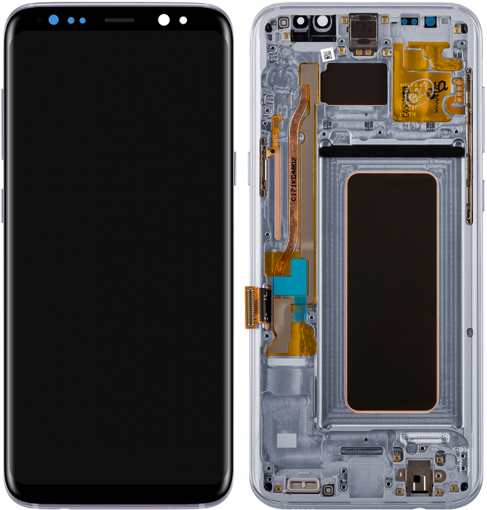 Módulo Pantalla Display excl. adhesive (Original) - Violet, Samsung Galaxy S8 Plus; SM-G955 Original Service Pack GH97-20470C