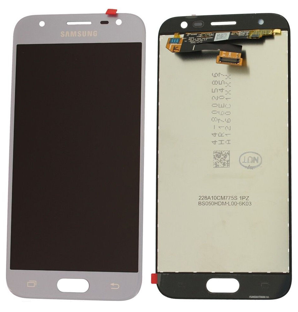 Módulo Pantalla Display excl. adhesive (Original) - Silver, Samsung Galaxy J3 (2017); SM-J330 Original Service Pack GH96-10992A