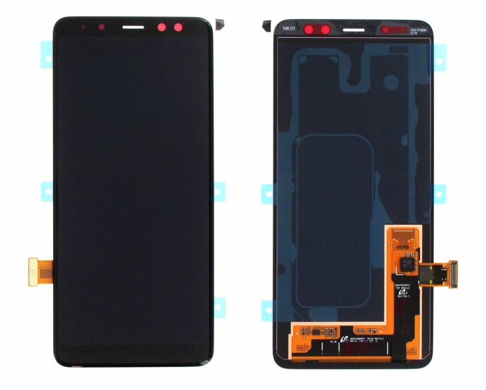 Módulo Pantalla Samsung Galaxy Display excl. Adhesive (Original) - Black , A8 (2018);SM-A530F Original Service Pack GH97-21406A