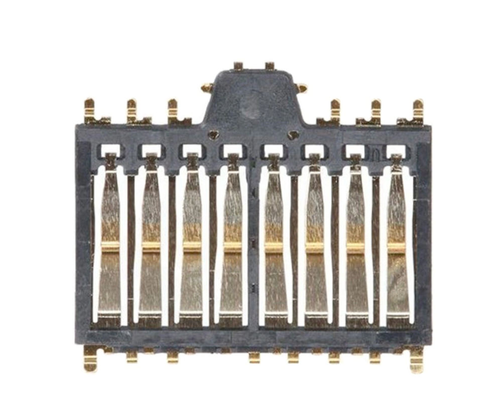 CONNECTOR-CARD EDGE - 8Pin, 1.10mm, SMD-S, AU, M