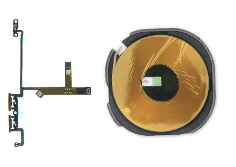 Wireless Charging incl. Flex Cable Volume Button, For iPhone XS