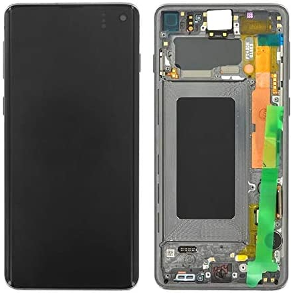 Módulo Pantalla Display (Original) - Green, Samsung Galaxy S10; SM-G973F Original Service Pack GH82-18850E