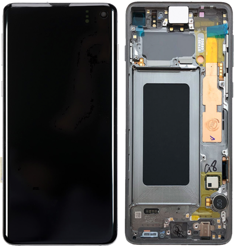 Módulo Pantalla Display (Original) - Black, Samsung Galaxy S10; SM-G973F Original Service Pack GH82-18850A