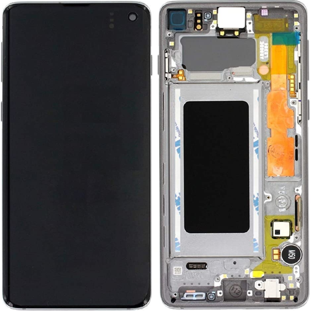 Módulo Pantalla Display (Original) - Prism green, Samsung Galaxy S10 Plus; SM-G975F Original Service Pack GH82-18849E
