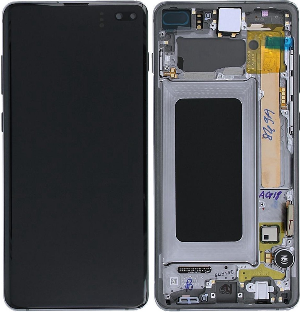 Módulo Pantalla Display (Original) - Black, Samsung Galaxy S10 Plus; SM-G975F Original Service Pack GH82-18849A